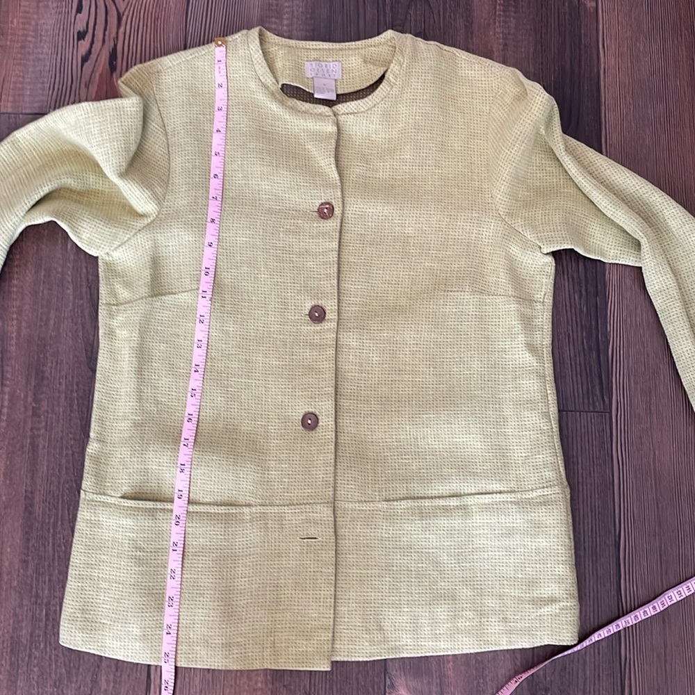 Sigrid Olsen Sport Linen Cotton Jacket - Picture 8 of 9